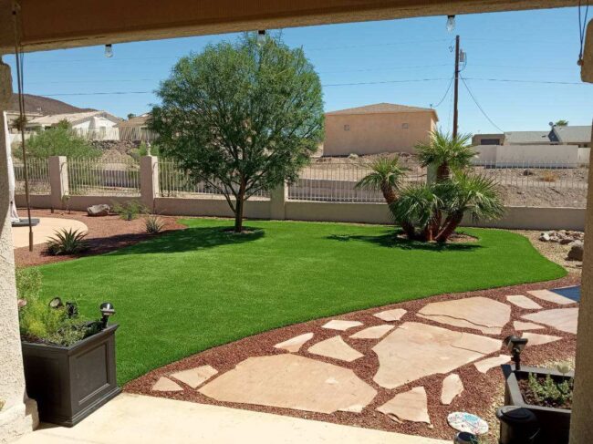 Turf Pros Emerald 96 Synthetic Turf Installed